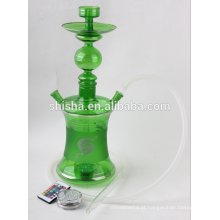 Cachimbo de vidro de fumo por atacado al fakher tabaco com Led